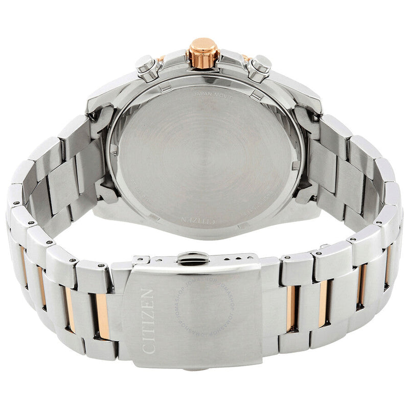 Citizen Chronograph Quartz Grey Dial Two-Tone Men's Watch AN8204-59H - The Watches Men & Co #3