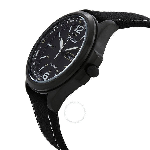 Citizen Classic Eco-Drive Black Dial Men's Watch AW0115-03E - The Watches Men & Co #2