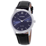 Citizen Classic Eco-Drive Blue Dial Men's Watch AW1780-09L - The Watches Men & Co