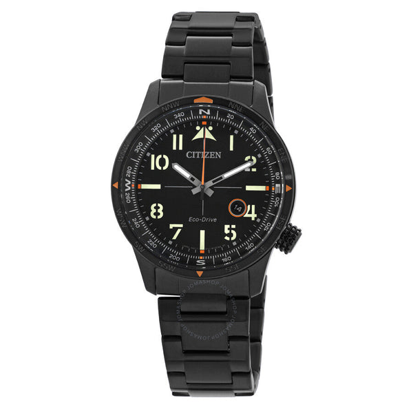 Citizen Core Black Dial Men's Watch BM7555-83E - The Watches Men & Co