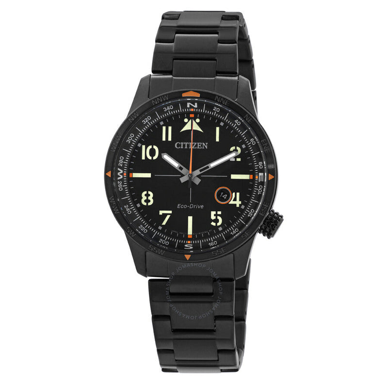 Citizen Core Black Dial Men's Watch BM7555-83E - The Watches Men & Co