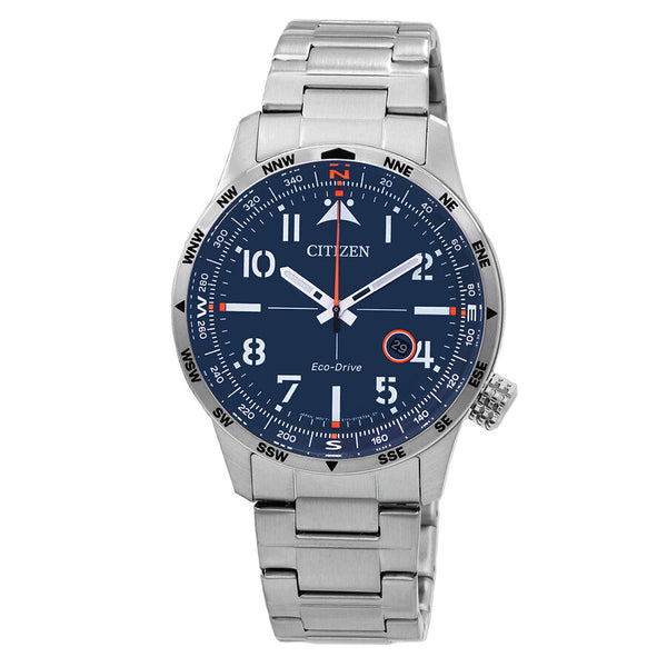 Citizen Eco-Drive Blue Dial Men's Watch BM7550-87L - The Watches Men & Co