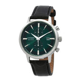 Citizen Core Collection Chronograph Quartz Green Dial Men's Watch CA7069-24X - The Watches Men & Co