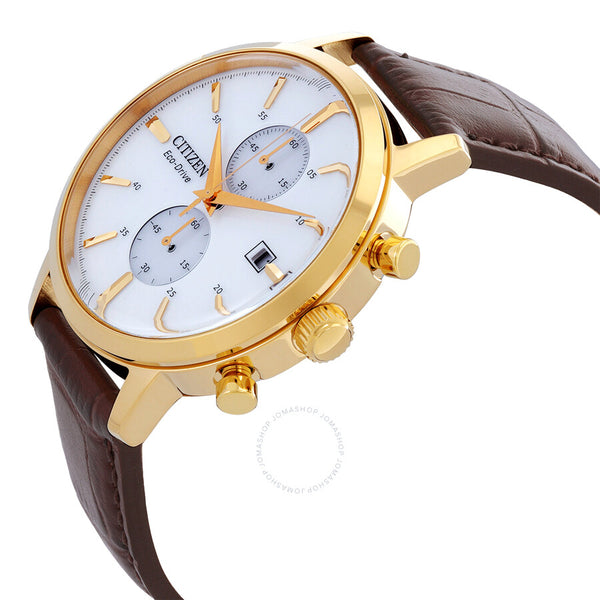 Citizen Core Collection Chronograph Quartz White Dial Men's Watch CA7062-15A - The Watches Men & Co #2