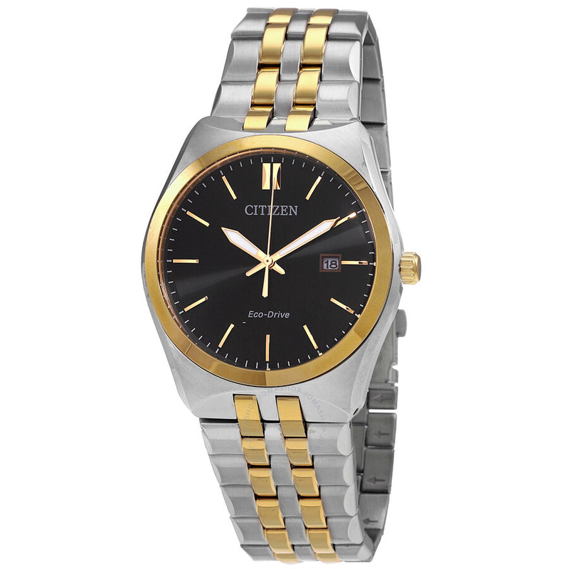 Citizen Corso Black Dial Two-tone Men's Watch BM7334-58E - The Watches Men & Co