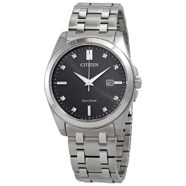 Citizen Corso Eco-Drive Grey Dial Men's Watch BM7100-59H - The Watches Men & Co