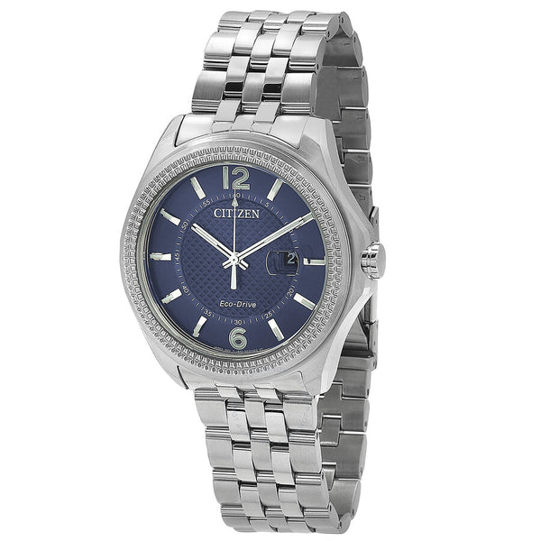 Citizen Corso Eco-Drive Blue Dial Men's Watch AW1740-54L - The Watches Men & Co