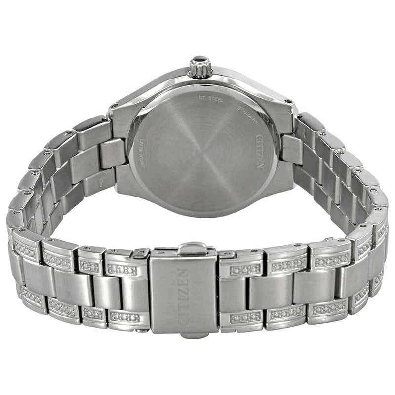 Citizen Crystal Pink Dial Ladies Watch FE1230-51X - The Watches Men & Co #3