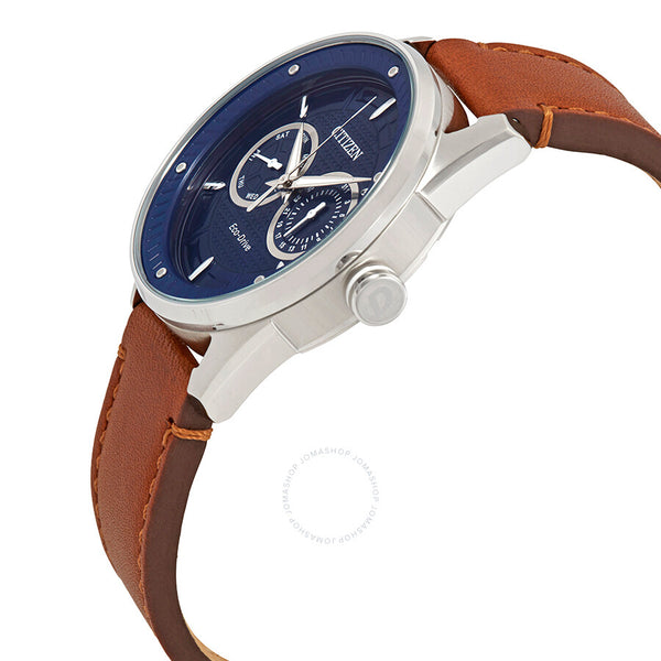 Citizen CTO Eco-Drive Navy Blue Dial Men's Watch BU4020-01L - The Watches Men & Co #2