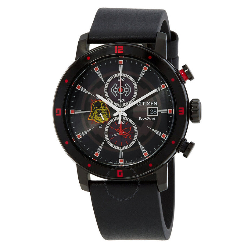 Citizen Darth Vader Chronograph Black Dial Men's Watch CA0769-04W - The Watches Men & Co