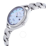 Citizen Diamond Mother of Pearl Dial Titanium Ladies Watch EW2560-86D - The Watches Men & Co #2