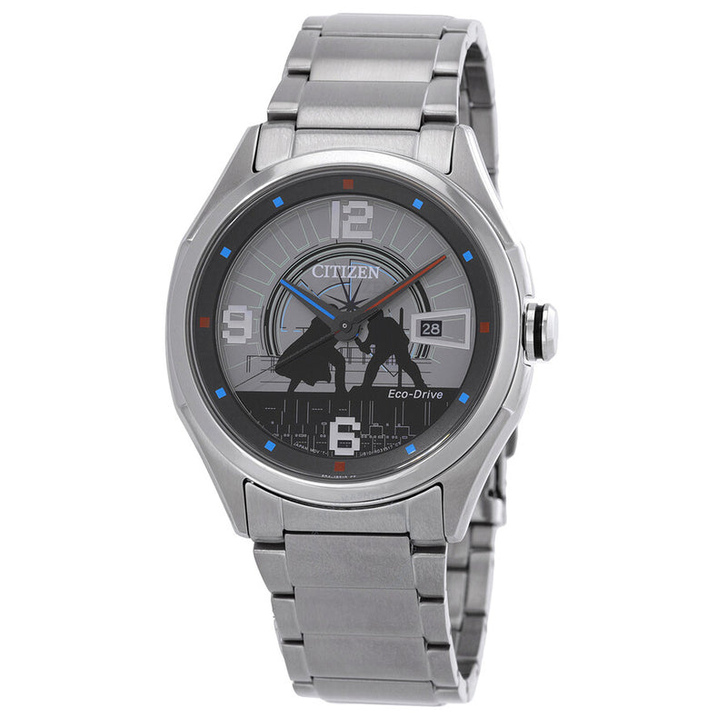 Citizen Duel Star Wars Eco-Drive Black Dial Men's Watch AW1140-51W - The Watches Men & Co