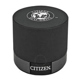 Citizen Eco Drive Black Dial Black Leather Men's Watch AU1040-08E - The Watches Men & Co #4