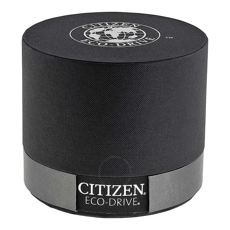 Citizen Eco Drive Black Dial Brown Leather Men's Watch BM8242-08E - The Watches Men & Co #4