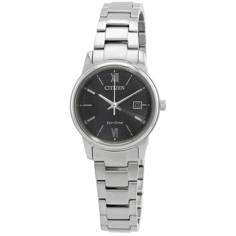 Citizen Eco-Drive Black Dial Ladies Watch EW2318-73E - The Watches Men & Co