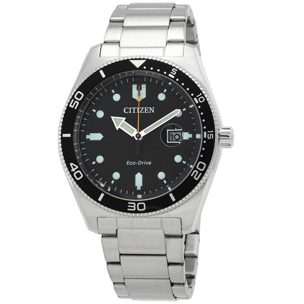 Citizen Eco-Drive Black Dial Men's Watch AW1760-81E - The Watches Men & Co