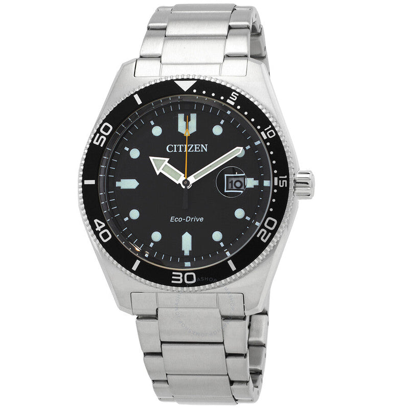 Citizen Eco-Drive Black Dial Men's Watch AW1760-81E - The Watches Men & Co