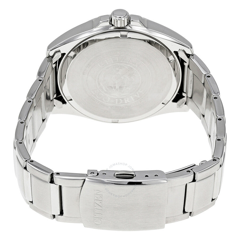 Citizen Eco-Drive Black Dial Stainless Steel Men's Watch AW1430-86E - The Watches Men & Co #3