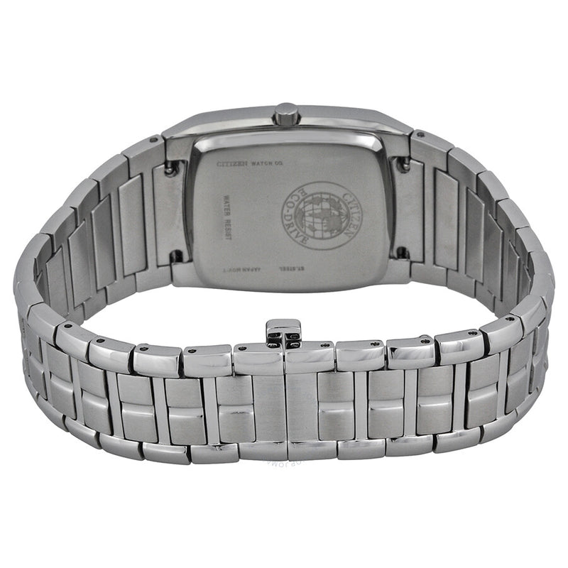 Citizen Eco Drive Black Dial Stainless Steel Men's Watch BM6550-58E - The Watches Men & Co #3