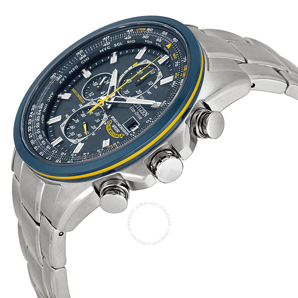 Citizen Eco Drive Blue Angels Chronograph Men's Watch AT8020-54L - The Watches Men & Co #2