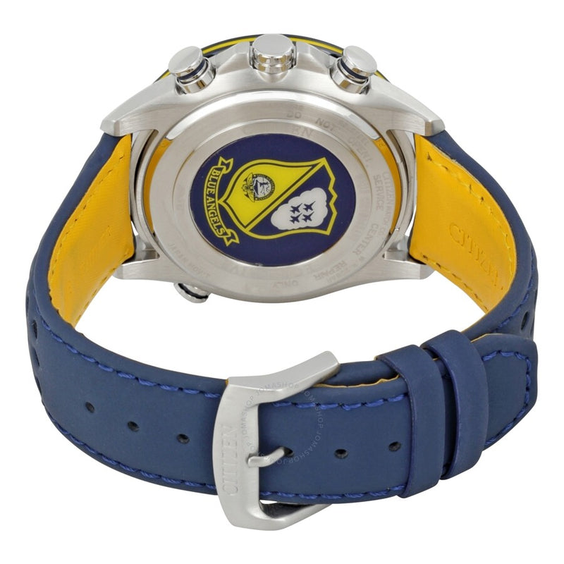 Citizen Eco Drive Blue Angels World Chronograph Men's Watch AT8020-03L - The Watches Men & Co #3