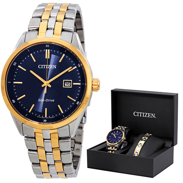 Citizen Eco-Drive Blue Dial Men's Watch BM7258-62L - The Watches Men & Co