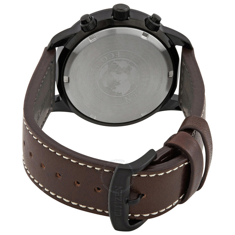 Citizen Eco-Drive Chronograph Black Dial Men's Watch CA0695-17E - The Watches Men & Co #3