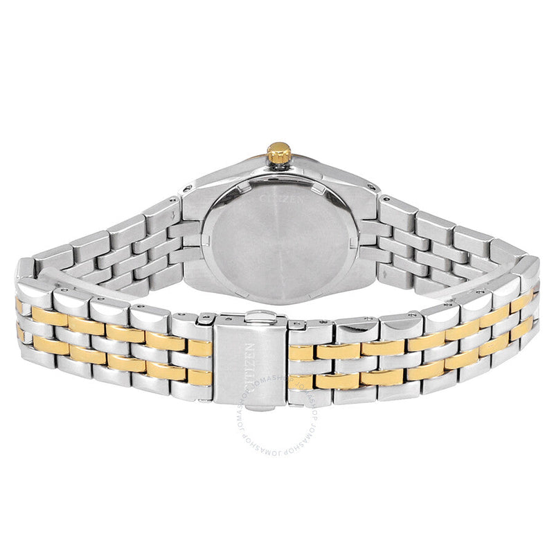 Citizen Eco-Drive Corso Silver Dial Ladies Watch EW2299-50A - The Watches Men & Co #3