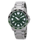 Citizen Eco-Drive Green Dial Stainless Steel Men's Watch AW1526-89X - The Watches Men & Co