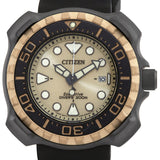 Citizen Eco-Drive Promaster Marine Gold Dial Men's Watch BN0226-10P - The Watches Men & Co #4
