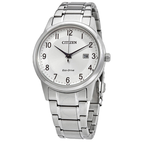Citizen Eco-Drive Silver Dial Men's Watch AW1231-58B - The Watches Men & Co