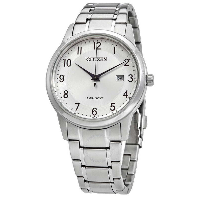 Citizen Eco-Drive Silver Dial Men's Watch AW1231-58B - The Watches Men & Co