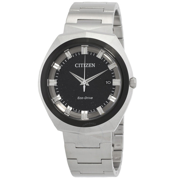 Citizen Eco-Drive 365 Quartz Black Dial Men's Watch BN1014-55E - The Watches Men & Co