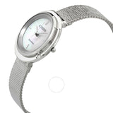Citizen Eco-Drive Analog Perlmutt Mother of Pearl Ladies Watch EM0640-82D - The Watches Men & Co #2