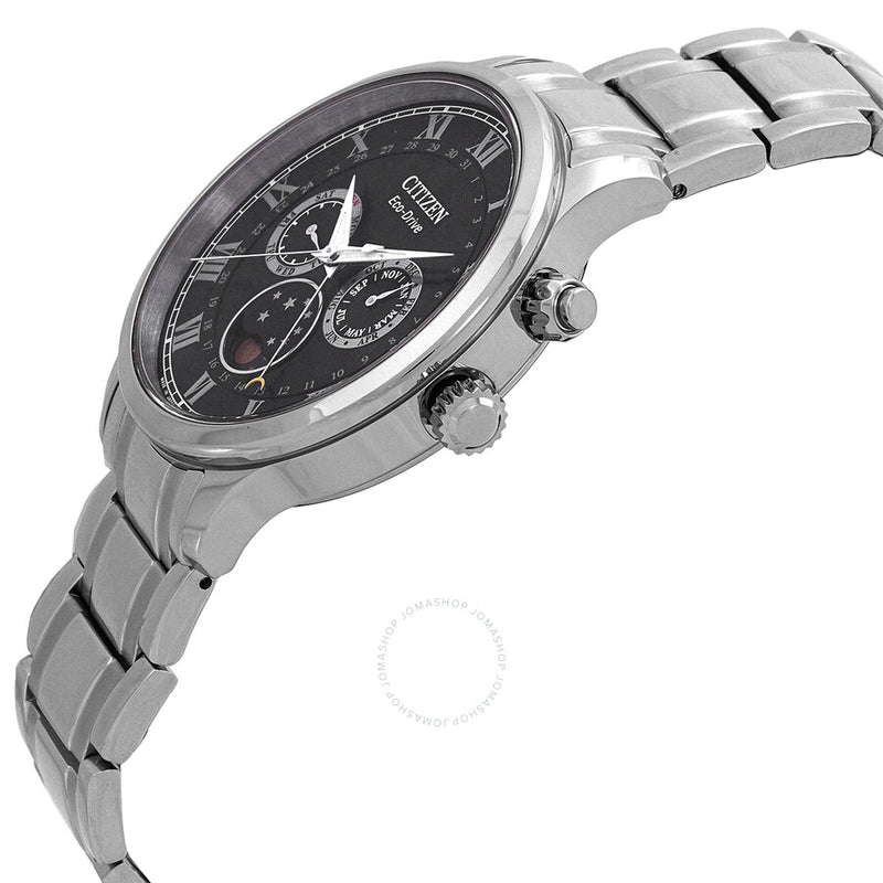 Citizen Eco-Drive Black Dial Moon Phase Men's Watch AP1050-81E - The Watches Men & Co #2