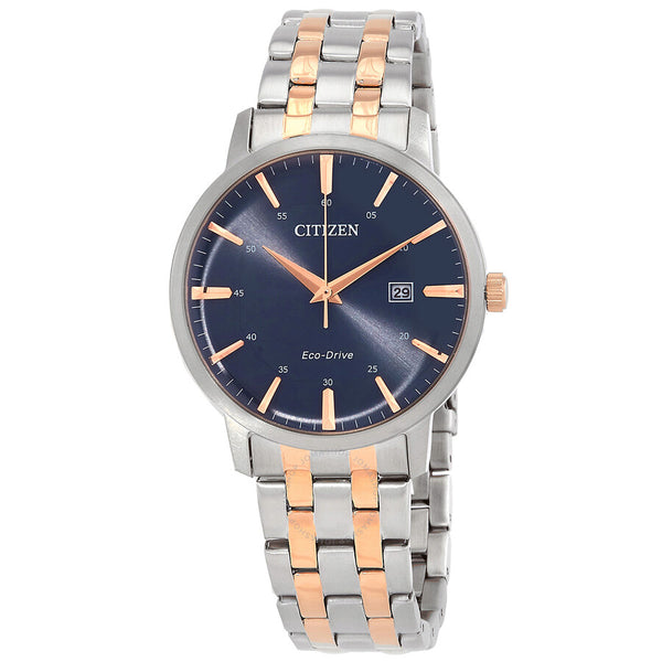 Citizen Eco-Drive Blue Dial Men's Watch BM7466-81L - The Watches Men & Co