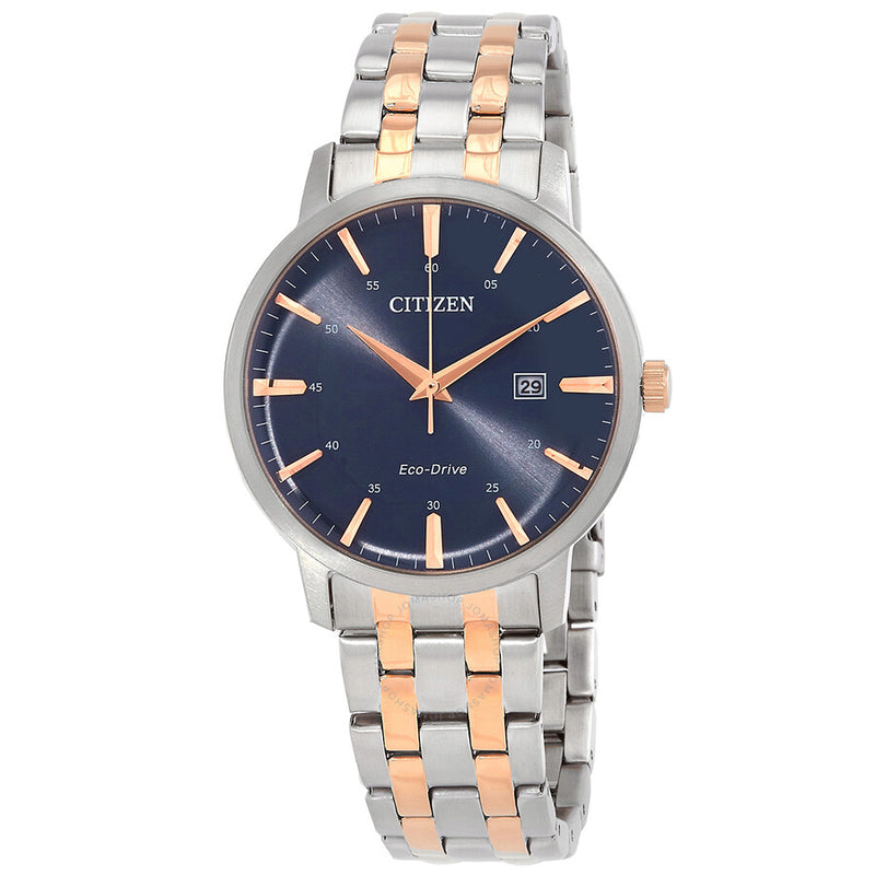 Citizen Eco-Drive Blue Dial Men's Watch BM7466-81L - The Watches Men & Co