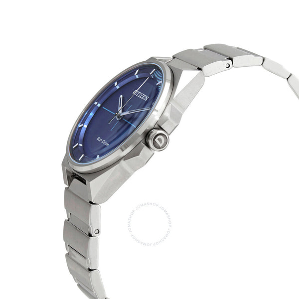 Citizen Eco-Drive Blue Dial Stainless Steel Men's Watch BJ6530-54L - The Watches Men & Co #2