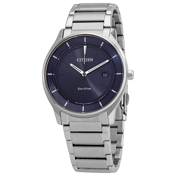 Citizen Eco-Drive Blue Dial Stainless Steel Men's Watch BM7400-80L - The Watches Men & Co
