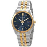 Citizen Eco-Drive Blue Dial Two-tone Men's Watch BM7334-66L - The Watches Men & Co