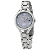 Citizen Eco-Drive Blue Mother of Pearl  Dial Ladies Watch EW2560-86X - The Watches Men & Co