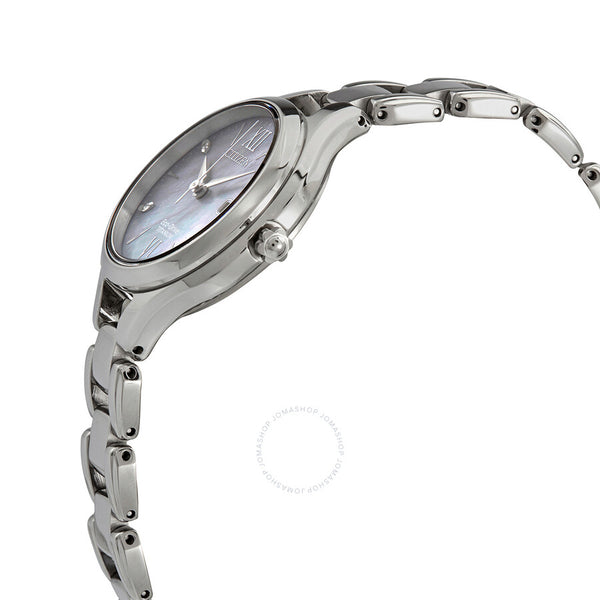 Citizen Eco-Drive Blue Mother of Pearl  Dial Ladies Watch EW2560-86X - The Watches Men & Co #2