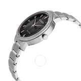 Citizen Eco-Drive Crystal Black Dial Stainless Steel Ladies Watch FE7040-53E - The Watches Men & Co #2