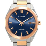 Citizen Eco-Drive Dark Blue Dial Men's Watch BM7606-84L - The Watches Men & Co #4
