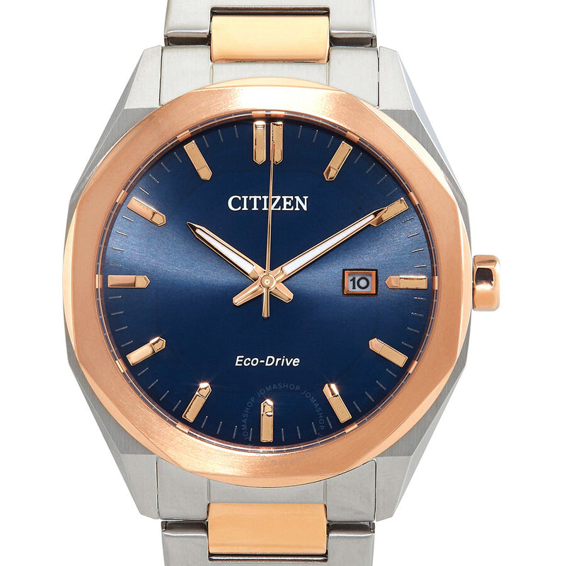 Citizen Eco-Drive Dark Blue Dial Men's Watch BM7606-84L - The Watches Men & Co #4
