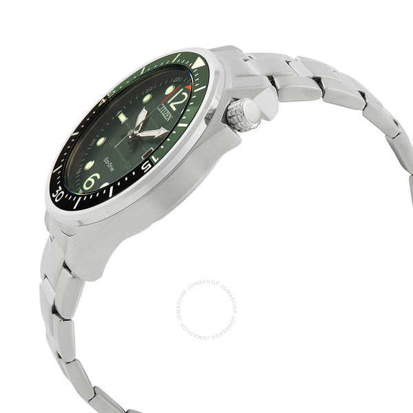 Citizen Eco-Drive Green Dial Men's Watch AW1715-86X - The Watches Men & Co #2