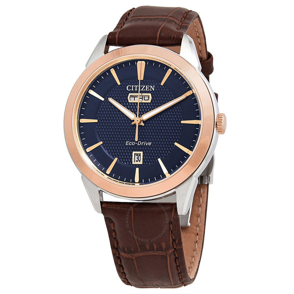 Citizen Eco-Drive Navy Dial Men's Watch AW0096-06L - The Watches Men & Co