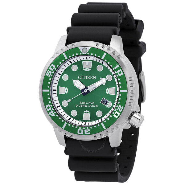 Citizen Eco-Drive Promaster Green Dial Men's Watch BN0158-18X - The Watches Men & Co