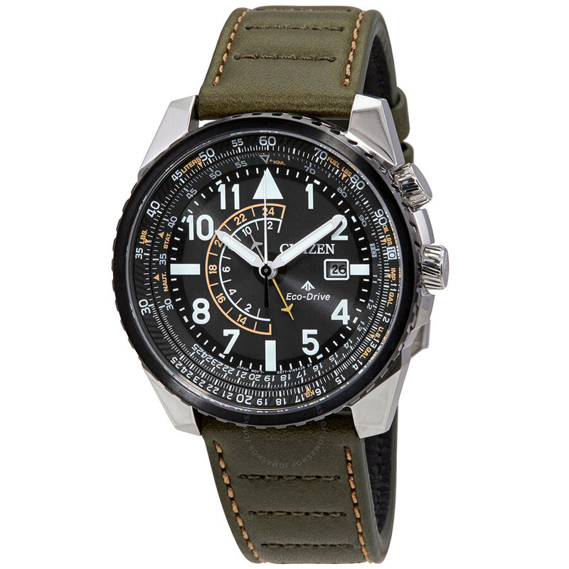 Citizen Eco-Drive Promaster Nighthawk Black Dial Men's Watch BJ7138-04E - The Watches Men & Co