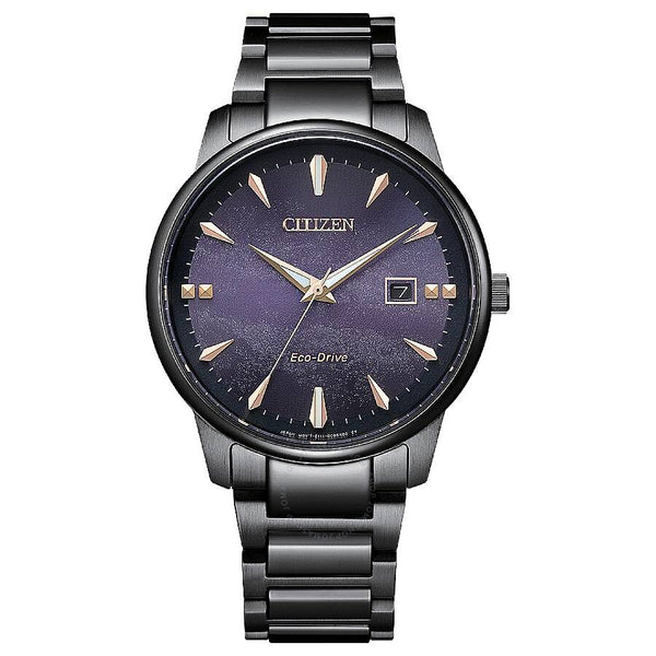 Citizen Eco-Drive Purple Dial Men's Watch BM7595-89X - The Watches Men & Co